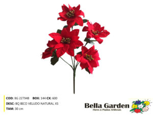 BG 227948 - BQ BICO VELUDO NATURAL X5