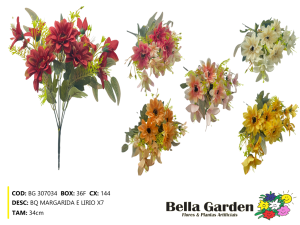 BG 307034 - BQ MARGARIDA E LIRIO X7