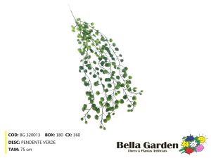 BG 320013 - PENDENTE VERDE
