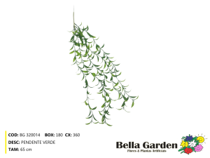 BG 320014 - PENDENTE VERDE