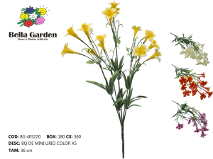 BG 405220 - BQ DE MINI LIRIO COLOR X5