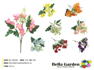 BG 305060 - BQ MINI MARGARIDAS X5