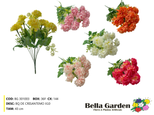 BG 301003 - BQ DE CRISANTEMO X10