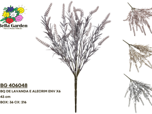 BG 406048 - BQ DE LAVANDA E ALECRIM ENV X6