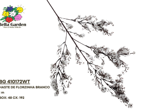 BG 410172WT - HASTE DE FLORZINHA BRANCO
