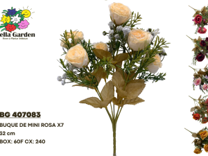 BG 407083 - BUQUE DE MINI ROSA X7