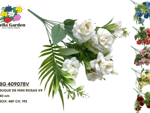 BG 409078V - BUQUE DE MINI ROSAS X5