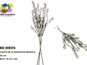 BG 410176 - HASTE DE FLORZINHAS BRANCA