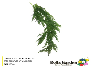 BG 301475 - PENDENTE DE SAMABAIA