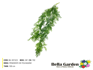 BG 301523 - PENDENTE DE FOLHAGEM