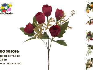 BG 305086 -BQ DE BOTÃO X5