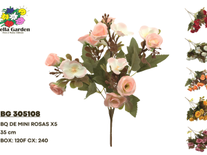 BG 305108 - BQ DE MINI ROSAS X5