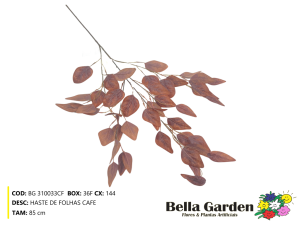 BG 310033CF - HASTE DE FOLHAS CAFÉ
